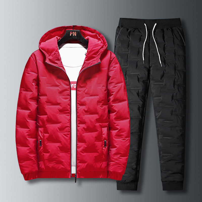 Men's Autumn And Winter Suits New Down Padded Jackets