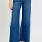 RISEN Tummy Control High Rise Wide Leg Jeans